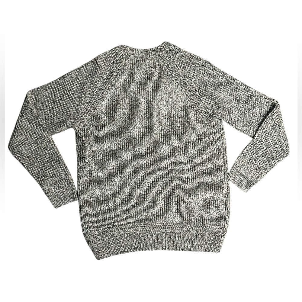 Folk Mixed Yarn Knit Crew Sweater Size 4 - Picture 4 of 6